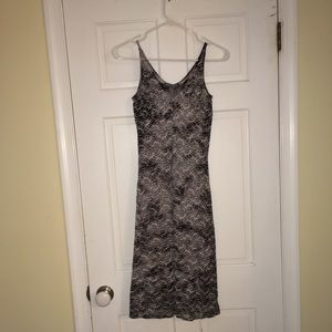 Lace, short, slip dress